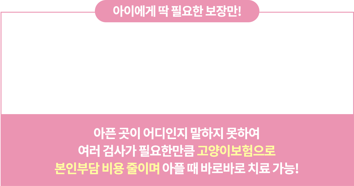 보험에 필요한 보장 설명 